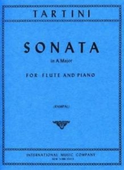 フルート・ソナタ・イ長調（ジュゼッペ・タルティーニ）（フルート＋ピアノ）【Sonata in A major】