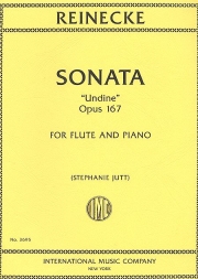 フルート・ソナタ「ウンディーネ」Op.167（カール・ライネッケ）（フルート＋ピアノ）【Sonata Op 167 (Undine)】