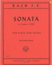 フルート・ソナタ・ト短調・BWV1020（バッハ）（フルート＋ピアノ）【Sonata in G minor, S. 1020】