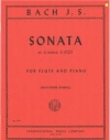 フルート・ソナタ・ト短調・BWV1020（バッハ）（フルート＋ピアノ）【Sonata in G minor, S. 1020】