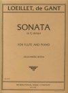 フルート・ソナタ・ト短調（ジャン＝バティスト・ルイエ）（フルート＋ピアノ）【Sonata in G minor】