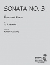 フルート・ソナタ・No.３ (ヘンデル)（フルート＋ピアノ）【Sonata #3】