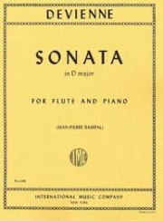 フルート・ソナタ・ニ長調・Op.68・No.1（フランソワ・ドヴィエンヌ）（フルート＋ピアノ）【Sonata In D Major】