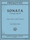 フルート・ソナタ・ニ長調・Op.94（セルゲイ・プロコフィエフ）（フルート＋ピアノ）【Sonata in D Major Op.94】
