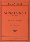 フルート・ソナタ・ニ長調・Op.1（ピエトロ・ロカテッリ）（フルート＋ピアノ）【Sonata No. 1 in D major】