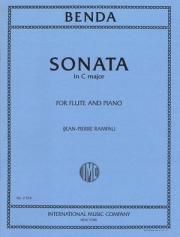フルート・ソナタ・ハ長調（フランツ・ベンダ）（フルート＋ピアノ）【Sonata in C major】