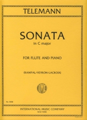 フルート・ソナタ・ハ長調 （テレマン）（フルート＋ピアノ）【Sonata in C major】