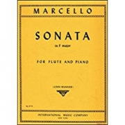フルート・ソナタ・ヘ長調・Op.2・No.1（ベネデット・マルチェッロ）  (フルート＋ピアノ)【Sonata In F Major】