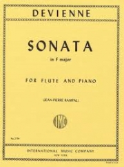 フルート・ソナタ・ヘ長調（フランソワ・ドヴェンヌ）（フルート＋ピアノ）【Sonata in F major】