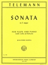 ソナタ・ヘ長調（テレマン）（フルート＋ピアノ）【Sonata in F major (with Cello ad lib.)】