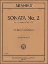 フルート・ソナタ・変ホ長調・Op.120 No.2（ヨハネス・ブラームス）（フルート＋ピアノ）【Sonata in E-flat major, Opus 120, No. 2】