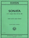フルート・ソナタ・変ホ長調・Op.76 No.6（ハイドン）（フルート＋ピアノ）【Sonata in E-flat major, Hob. III, No. 80】