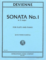 フルート・ソナタ・ホ短調・Op.58・No.1（フランソワ・ドヴィエンヌ）（フルート＋ピアノ）【Sonata #1 In E Minor】