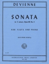 フルート・ソナタ・ホ短調・Op.68・No.5（フランソワ・ドヴィエンヌ）（フルート＋ピアノ）【Sonata In E Minor Op 68 #5】