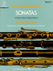 フルートとピアノのためのソナタ集・Vol.2（バッハ）（フルート＋ピアノ）【Sonatas For Flute And Piano, Vol. 2】
