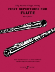 フルートのためのはじめのレパートリー（サリー・アダムス）【First Repertoire for Flute】