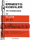 フルートのための35の練習曲・Op.33・BooK2（アーネスト・コーラー）【35 Exercises for Flute Op33 Book2】