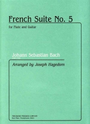 フレンチ組曲・No.5・BWV 816（バッハ）（フルート+ギター）【French Suite No. 5 BWV 816】