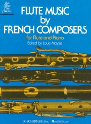 フランスの作曲家によるフルート作品集（フルート+ピアノ）【Flute Music by French Composers for Flute and Piano】