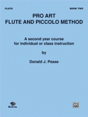 プロ・アート・メソッド・第2巻（ドナルド・Ｊ・ピーズ）（フルート）【Pro Art Flute and Piccolo Method:Book 2】