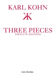 3つの小品（カール・コーン）（フルート＋ピアノ）【Three Pieces】