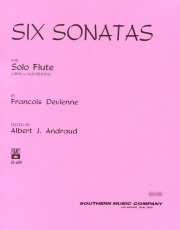 6つのソナタ（フランソワ・ドヴィエンヌ）  (フルート）【Six Sonatas】