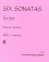 6つのソナタ（フランソワ・ドヴィエンヌ）  (フルート）【Six Sonatas】