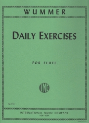 6つの日課練習曲（ジョン・ワマー）（デイリー エクササイズ）  (フルート）【Six Daily Exercises】