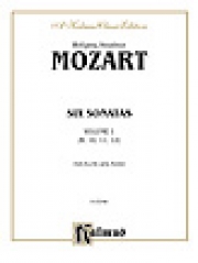 6つのフルート・ソナタ・Vol.2（モーツァルト）  (フルート＋ピアノ）【6 SONATAS VOL 2】