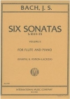 6つのフルート・ソナタ・Vol.2（Rampal編)   フルート＋ピアノ）【6 SONATAS VOL 2】
