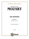 6つのフルート・ソナタ・Vol.1（モーツァルト）  (フルート＋ピアノ）【6 SONATAS VOL 1】