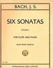 6つのフルート・ソナタ Vol.1（Rampal編）   (フルート＋ピアノ）【6 SONATAS VOL 1】