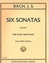 6つのフルート・ソナタ Vol.1（Rampal編）   (フルート＋ピアノ）【6 SONATAS VOL 1】