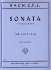 無伴奏フルート・ソナタ・イ短調（カール・フィリップ・エマヌエルバッハ）  (フルート）【Sonata in A minor】