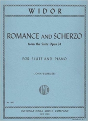 ロマンスとスケルツォ「組曲 Op.34」より（シャルル・マリー・ヴェードル）　(フルート+ピアノ)　【Romance and Scherzo, Op. 34】