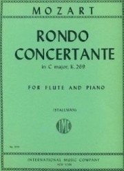 ロンド・コンチェルタンテ・ハ長調・K.269（モーツァルト）  (フルート+ピアノ)【Rondo Concertante in C major, K. 269】