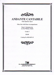 アンダンテ・カンタービレ（チャイコフスキー）（オーボエ+ピアノ）【Andante Cantabile】
