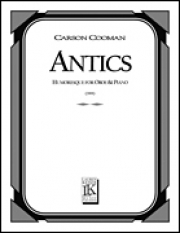 アンティクス（カーソン・クーマン）（オーボエ+ピアノ）【Antics】