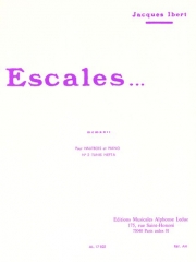 エスカル（ジャック・イベール）（オーボエ+ピアノ）【Escales】