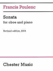 オーボエとピアノのためのソナタ（フランシス・プーランク）（オーボエ+ピアノ）【Sonata For Oboe And Piano】