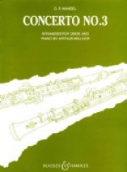 協奏曲・第三番・ト短調 (ヘンデル)（オーボエ+ピアノ）【Concerto No. 3 in G minor】