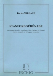 スタンフォード・セレナード・作品430（ダリウス・ミヨー）（オーボエ+ピアノ）【Standford Serenade Op. 430】