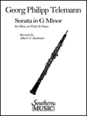 ソナタ・ト短調 （テレマン）（オーボエ+ピアノ）【Sonata in G Minor】