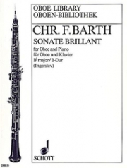 華麗なソナタ・変ロ長調  (クリスチャン・フレデリック・バース)（オーボエ＋ピアノ）【Sonata Brillant in B-flat Major】