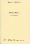 ソナタ・ブレーブ（クロード・パスカル）【Sonata Breve】