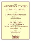 48の練習曲 (1st/3rdパート) （フランツ・ヴェルヘルム・フェルリンク） (オーボエ)【48 Famous Studies(1st and 3rd Part)】