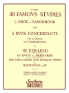 48の練習曲 (1st/3rdパート) （フランツ・ヴェルヘルム・フェルリンク） (オーボエ)【48 Famous Studies(1st and 3rd Part)】