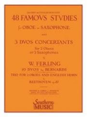 48の練習曲 (2nd/3rdパート) （フランツ・ヴェルヘルム・フェルリンク） (オーボエ+ピアノ)【48 Famous Studies (2nd and 3rd Part)】