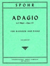 アダージョ・ヘ長調・Op.115（ルイ・シュポア）（バスーン+ピアノ）【Adagio in F major Op. 115】