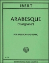 アラベスク（ジャック・イベール）（バスーン+ピアノ）【Arabesque (Carignone)】